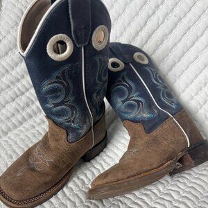 Kids Old West Boots Size 10.5
